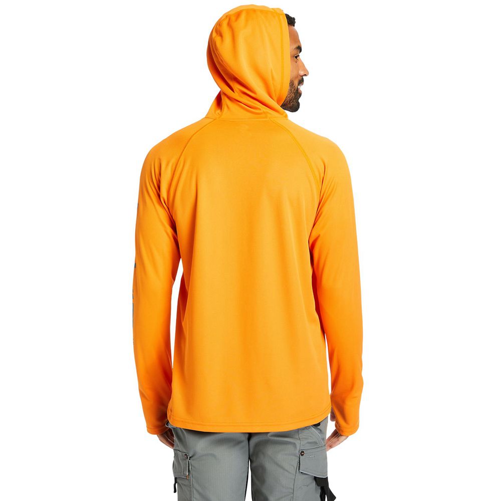 Sudadera Timberland Hombre Pro® Wicking Good Hoodie Naranjas - Chile UDT-034295